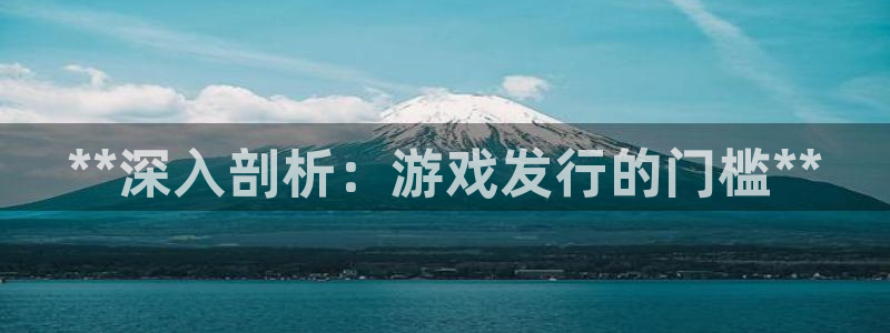 门徒娱乐的员工福利福利与价值：**深入剖析：游戏发行的门槛**