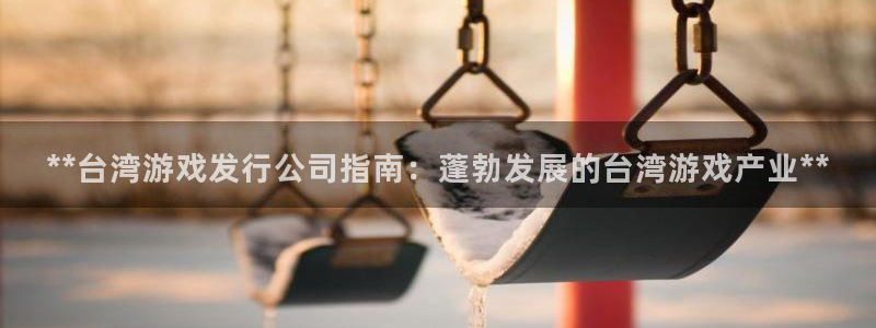 门徒平台系 5O6917 门徒：**台湾游戏发行公司指南：蓬勃发展的台湾游戏产业**