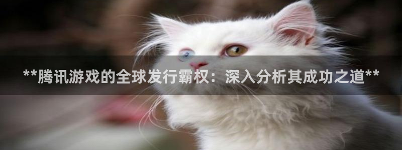 门徒平台管 5O6917 门徒：**腾讯游戏的全球发行霸权：深入分析其成功之道**