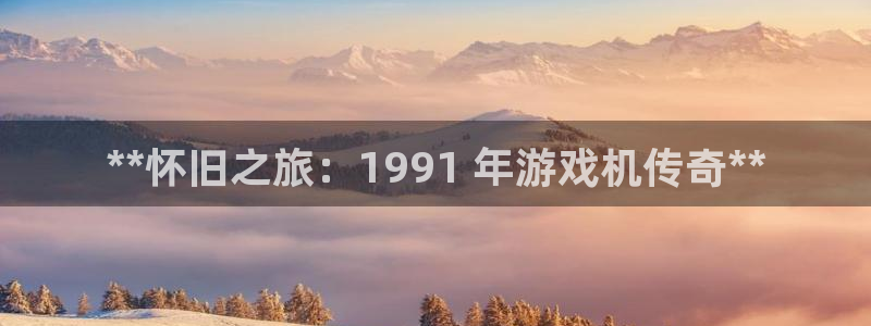 门徒娱乐分分彩：**怀旧之旅：1991 年游戏机传奇**